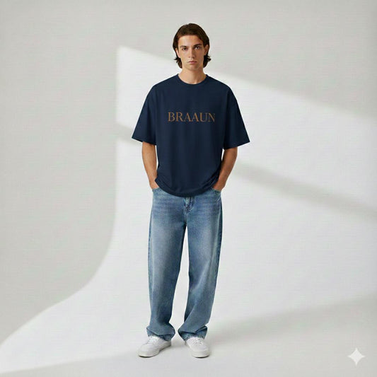 Black "BRAUN" Premium  T-Shirt